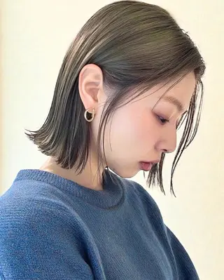 ショート カラー 👑ショート/ボブ /銀座/ニシオカ👑のヘアスタイル