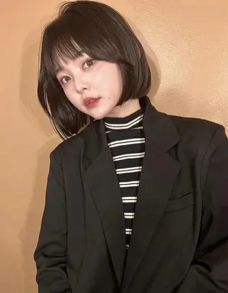 ミディアム ブリーチなし/透明感 /ショート/大世のヘアスタイル