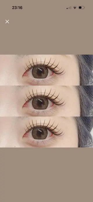 マツエク・マツパ Baby step.nのマツエク・マツパデザイン