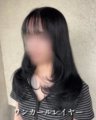 ロング IORI #韓国ヘア#髪質改善のヘアスタイル