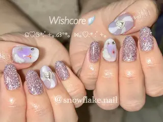 ネイル Snow flake 🫧YUKIのネイルデザイン