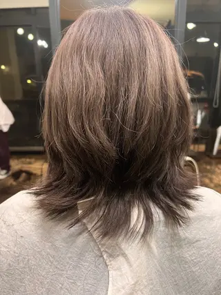 ミディアム WARATIC所属・waratic 久場のヘアスタイル