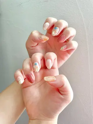 ネイル 甲府市徳行 🧸prunelleのネイルデザイン