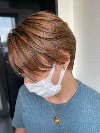 ミディアム カラー STAR RIVER所属・YUI/ ブリーチカラー🌷のヘアスタイル