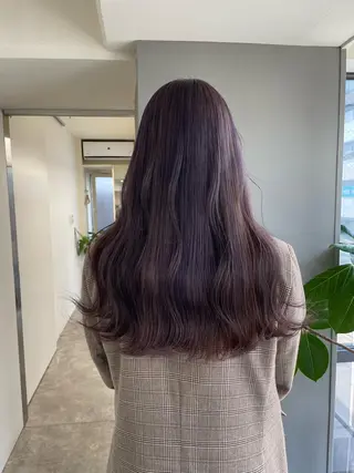 ロング soyon心斎橋所属・♡透明感/艶カラー/ M a I ♡のヘアスタイル