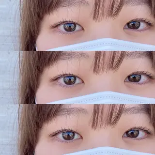 ミディアム カラー パーマ ヘアアレンジ キッズ ネイル マツエク・マツパ アイブロウ 𓊆ᶠᵉᵉʸ𓊇 ᶜᴴᴵᴴᴬᴿᵁのマツエク・マツパデザイン