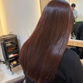 ロング attrait南堀江所属・KAISEI髪質改善 /縮毛矯正のヘアスタイル