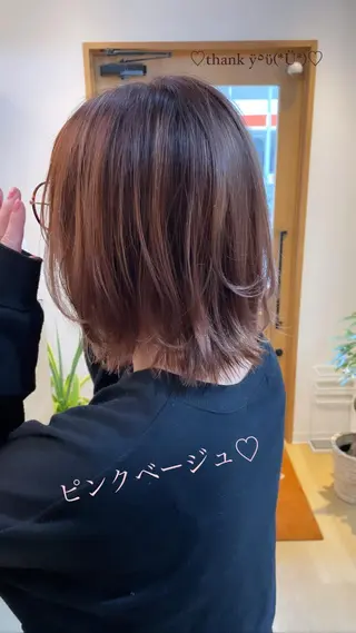 ミディアム Lepetitbois所属・林 朝美のヘアスタイル