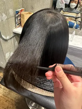 ミディアム パーマ ROBBY表参道所属・木村【似合わせ ショート】無料✨のヘアスタイル