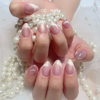 ネイル 💎CC・NaNa 韓国風ネイル🌙Cのネイルデザイン
