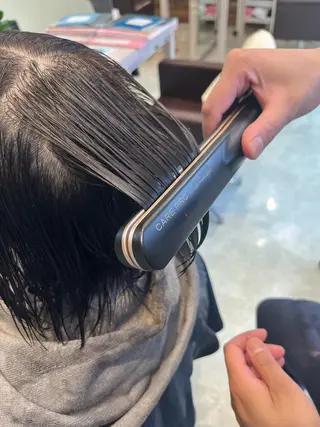 ミディアム カラー ✨髪質改善✨ /しみちゃん【清水】のヘアスタイル