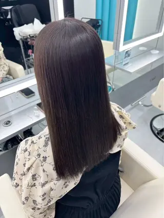 セミロング TACE新宿所属・TACE AYANOのヘアスタイル