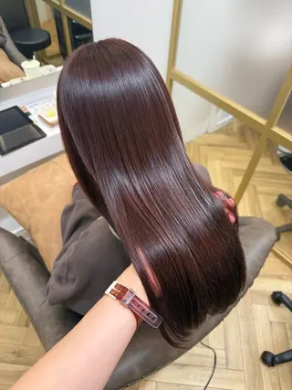 ロング カラー 髙橋明衣 /tocca船橋北口のヘアスタイル