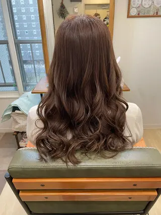 ロング HempBeauty 浅野アサミのヘアスタイル