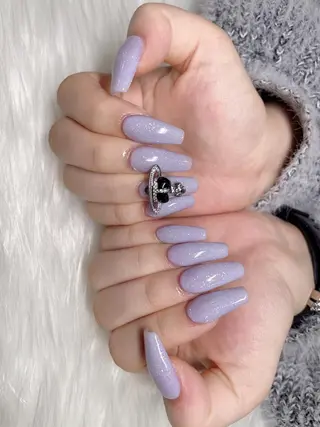 セミロング ネイル 《LB》ラブリエ Nail&eyeのマツエク・マツパデザイン