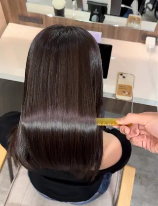 ロング youres hair2'nd所属・高級髪質改善/透明感 艶カラー　瀧本侑輝のヘアスタイル