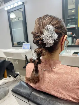 セミロング maya レイヤーカットのヘアスタイル