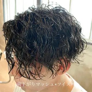 ショート パーマ メンズ ✂︎メンズ特化✂︎ 竹内貴則のヘアスタイル