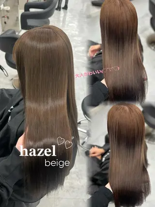 ロング カラー 上品モテヘア🩶 karen🩶のヘアスタイル