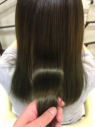 ロング カラー EARTH志木/佐藤 氷河のヘアスタイル