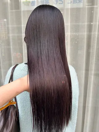 ロング カラー MIKA/ボブ/ レイヤー/メンズのヘアスタイル