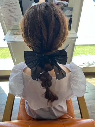 ロング ヘアアレンジ 廣川 真梨乃のヘアスタイル