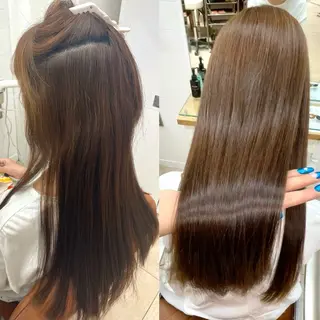 ロング ブリーチデザインカラ ー/メンズ◎mariのヘアスタイル