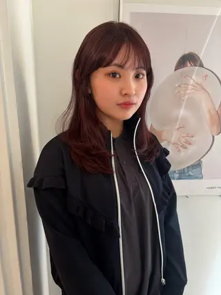 セミロング カラー riria/ボブ /ブラウンカラー🎀のヘアスタイル