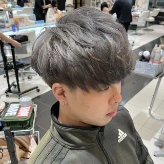 カラー メンズ NYNY姫路本店 メンズパーマ藤川時也のヘアスタイル