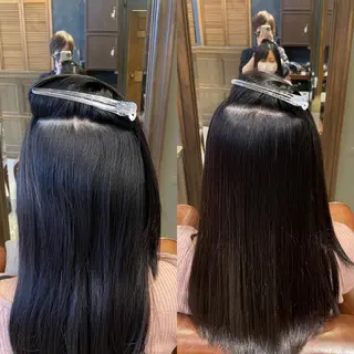 ロング 六本木縮毛矯正/髪質 改善/LOANA鈴木のヘアスタイル