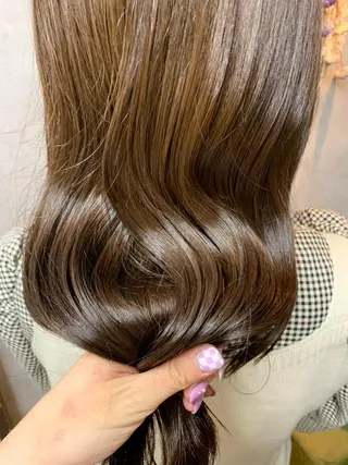 カラー 大島 千怜のヘアスタイル