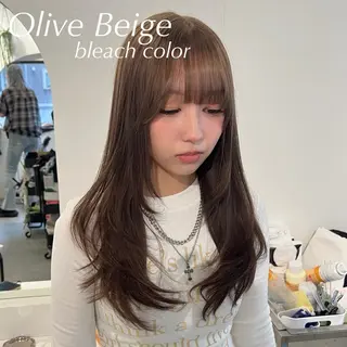 ロング 韓国透明感カラー 🫧SHIHO🫧のヘアスタイル