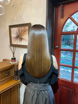 ロング 関 良太のヘアスタイル