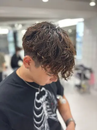 パーマ パーマ&ブリーチ /飯牟田/GEAR.のヘアスタイル