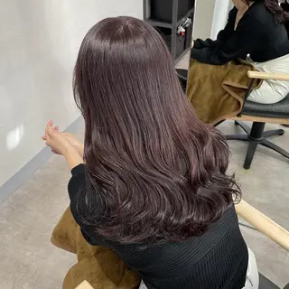 カラー ロング 暖色カラー✨代表しげ オグジュアリーのヘアスタイル