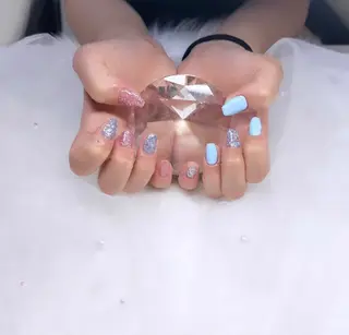 ネイル 🩵liru Haru🩵のネイルデザイン