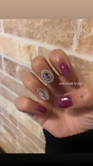 ネイル ﾈｲﾙﾙｰﾑﾘｯｶ 𝐦𝐚𝐲𝐮のネイルデザイン