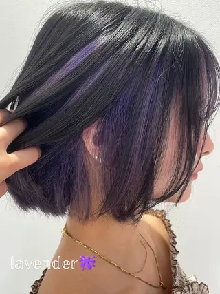 カラー 🫧L`pul🫧 yuiのヘアスタイル