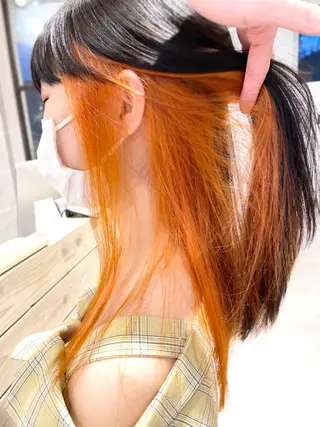 ロング カラー ブロンド×ハイトーン ／遠藤将太のヘアスタイル