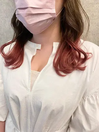 カラー 駅チカ【ali'i】 アリイ花崎友美☘のヘアスタイル