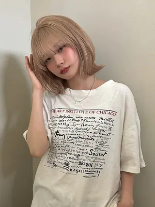 カラー aya / カットカラーのヘアスタイル