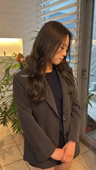 ロング カラー ヘアアレンジ ᵐⁱᵏⁱᵏᵒ / レイヤー★のヘアスタイル