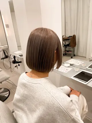 ショート 🦋顔周りカット/レ イヤー/ユリ🦋のヘアスタイル