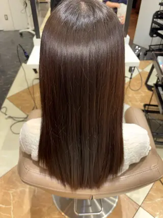 ロング 髪質改善カラー なーこ💖🌈のヘアスタイル