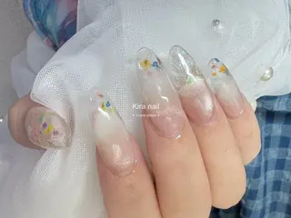 ロング Kiranail 高円寺南口店のネイルデザイン