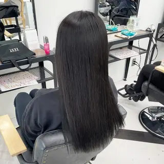 ロング カラー パーマ ヘアアレンジ メンズ mona/ ストレートスタイル✨のヘアスタイル