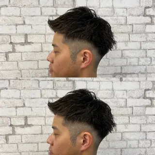 ショート メンズ 竹内 翼のヘアスタイル