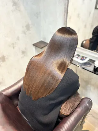 ロング 縮毛矯正 髪質改善🎀カノンのヘアスタイル