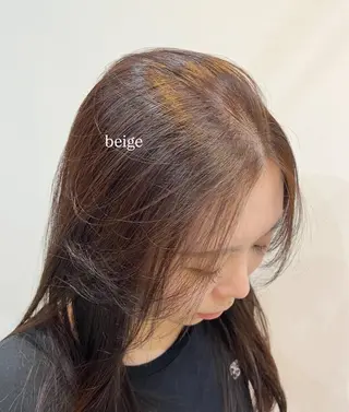 セミロング 🫧レイヤー/暖色 /ベージュMAI🫧のヘアスタイル