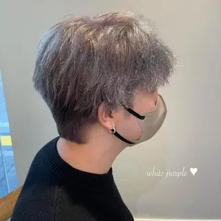 カラー ヘアアレンジ 𝙢𝙞𝙮𝙪🎀 girly hairのヘアスタイル